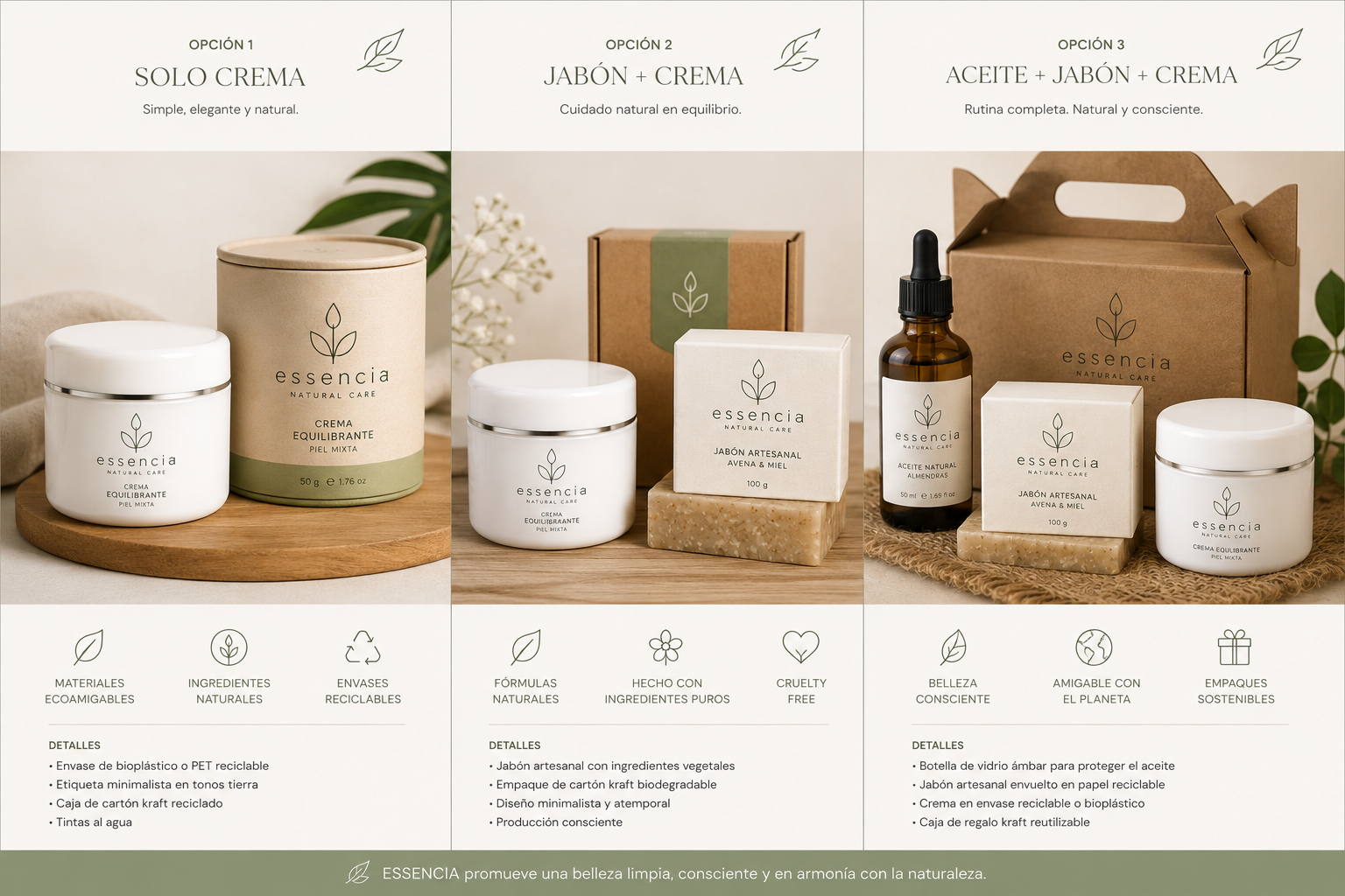 Kits de productos essencia