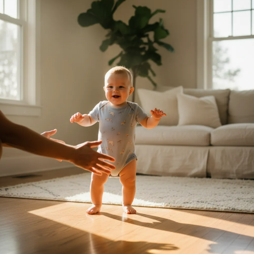 First Steps - original photo