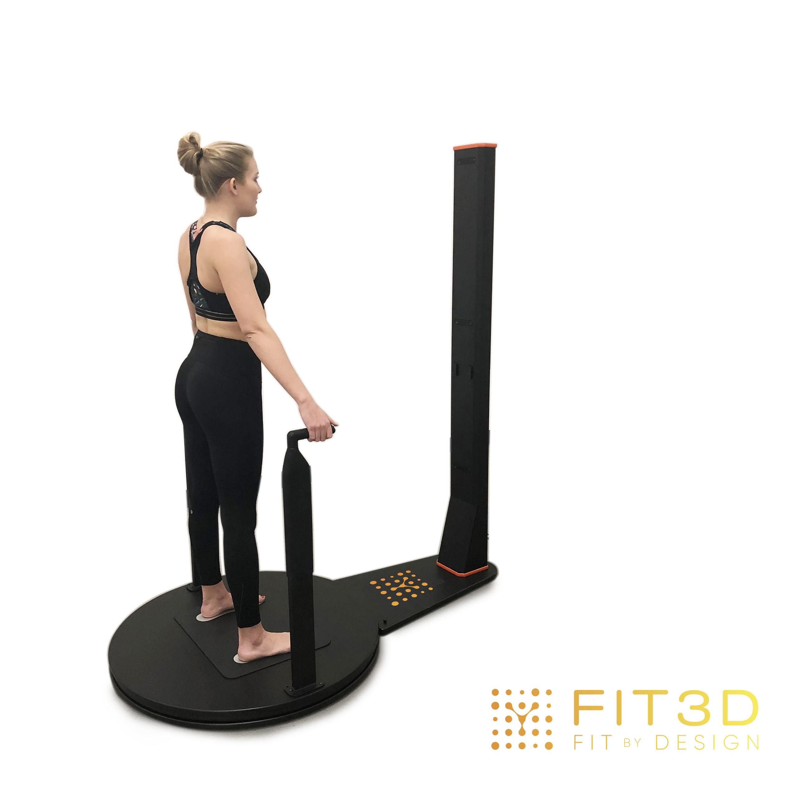 FIT3D body scanner with person being scanned
