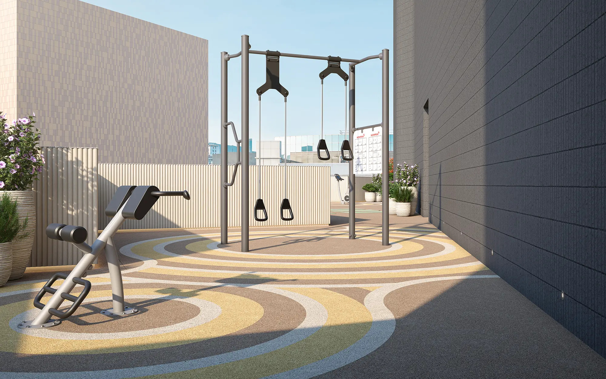 戶外健身區 Outdoor Fitness Zone