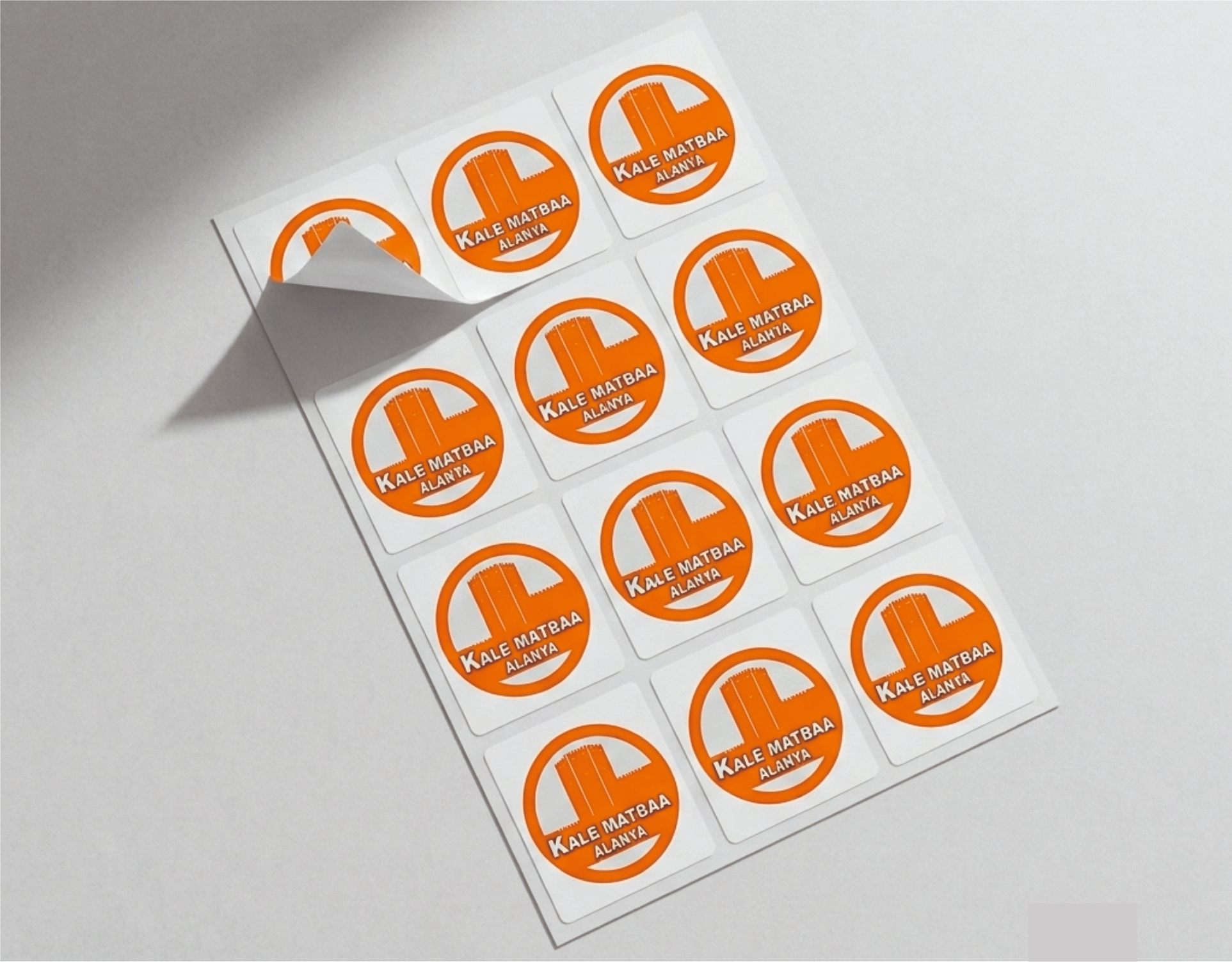 Folyo Özel Kesim Etiket (Sticker)