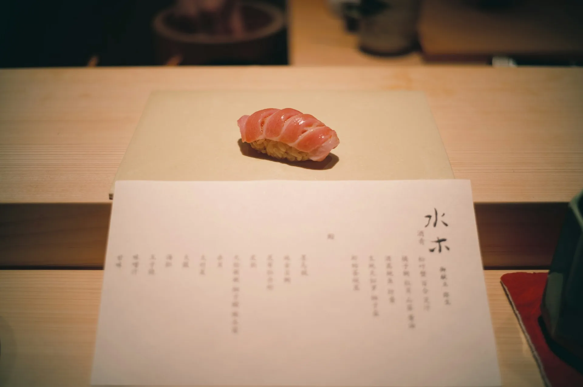 Premium sushi experience