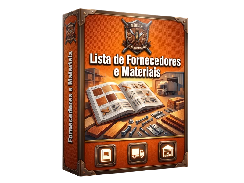 Lista de Fornecedores e Materiais