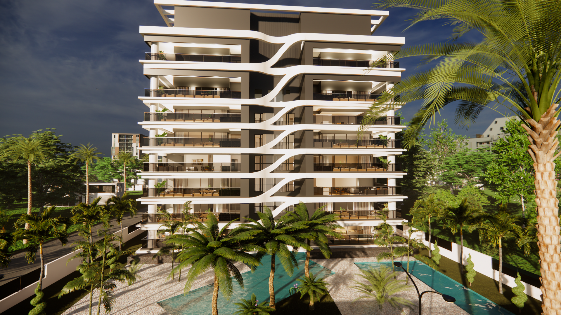 Edifício Residencial Luxo