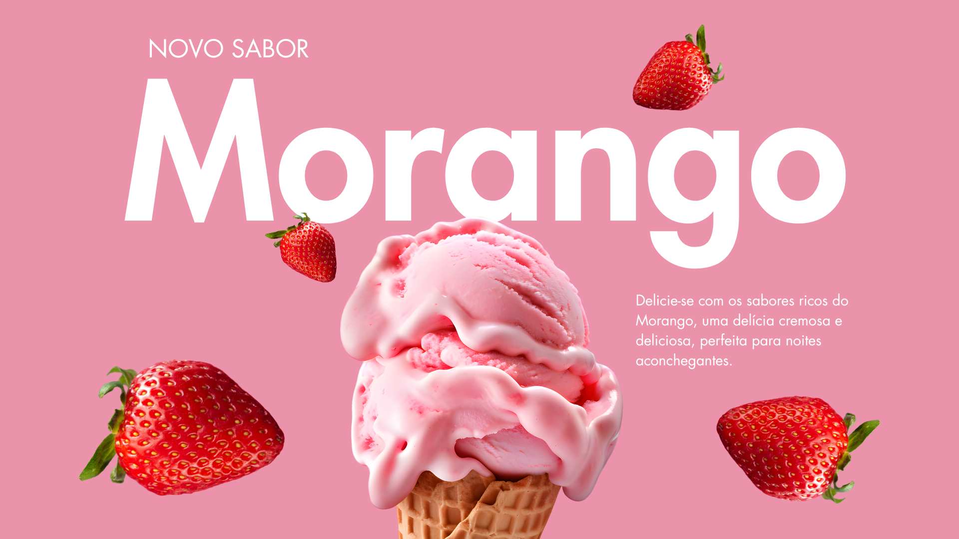 Motion Design - Novo Sabor Morango