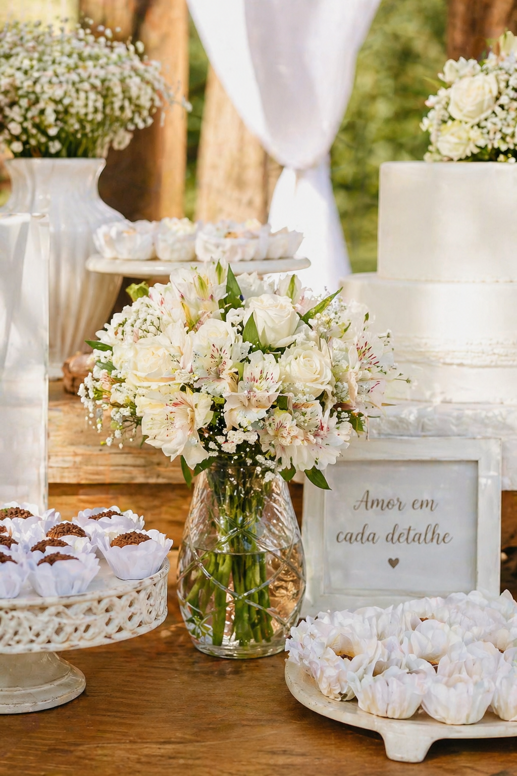 Detalhes de decoração - casamento