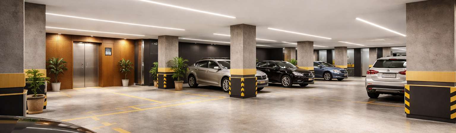 Garagem com estacionamento exclusivo