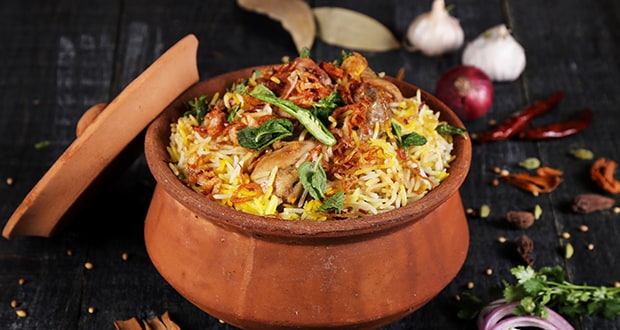 Traditional Clay Pot Biryani