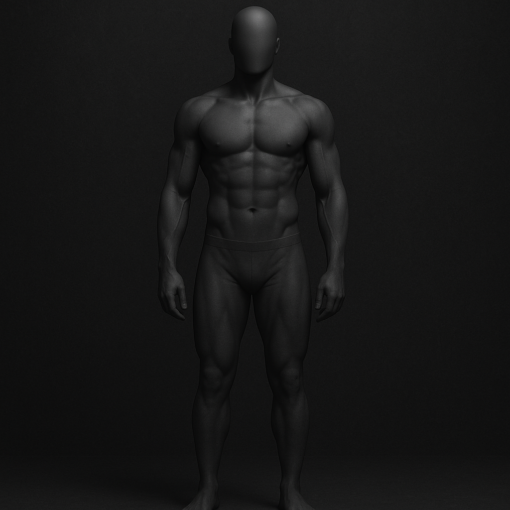 RELAXED FRONT pose guide