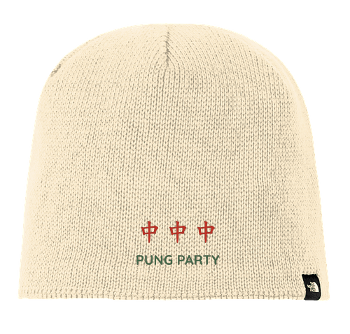 Pung Party Beanie - Beige - North Face