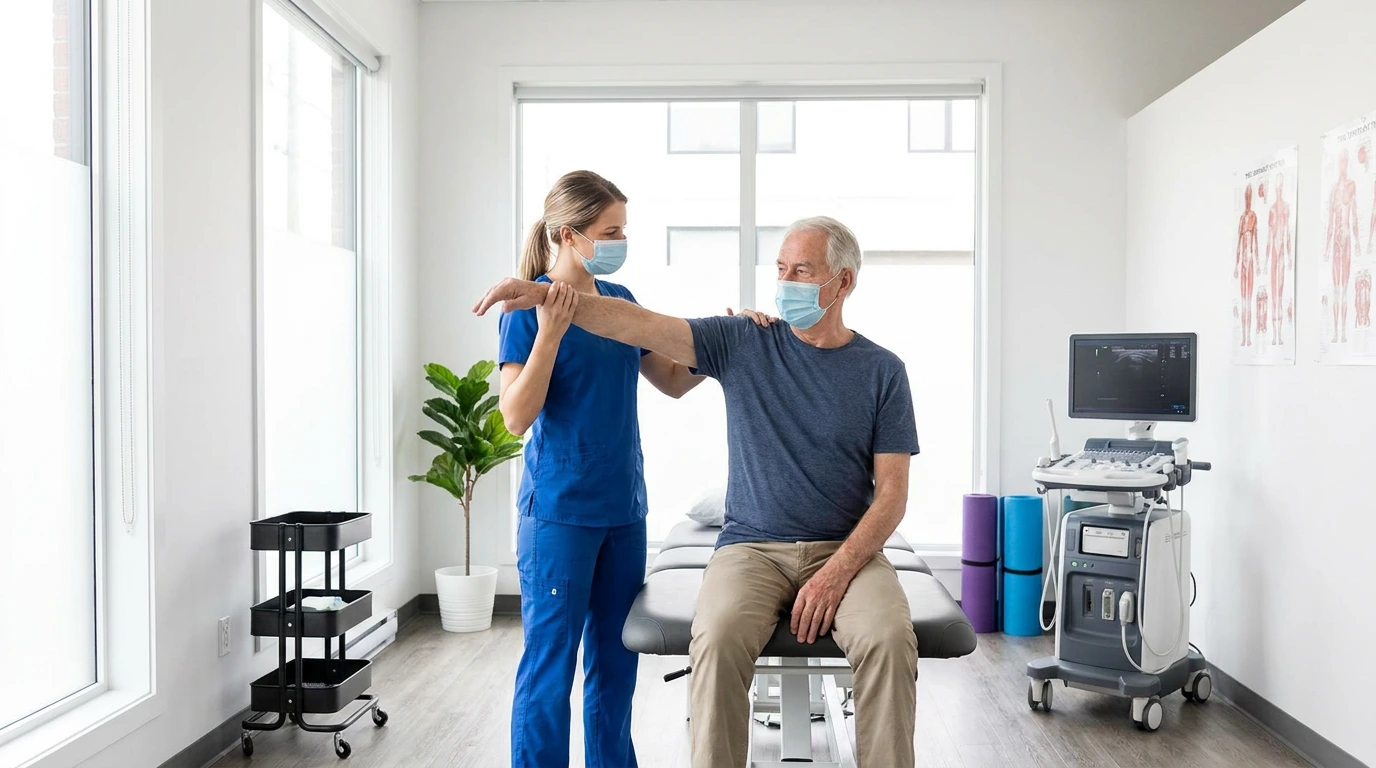 Frozen shoulder treatment and rehabilitation