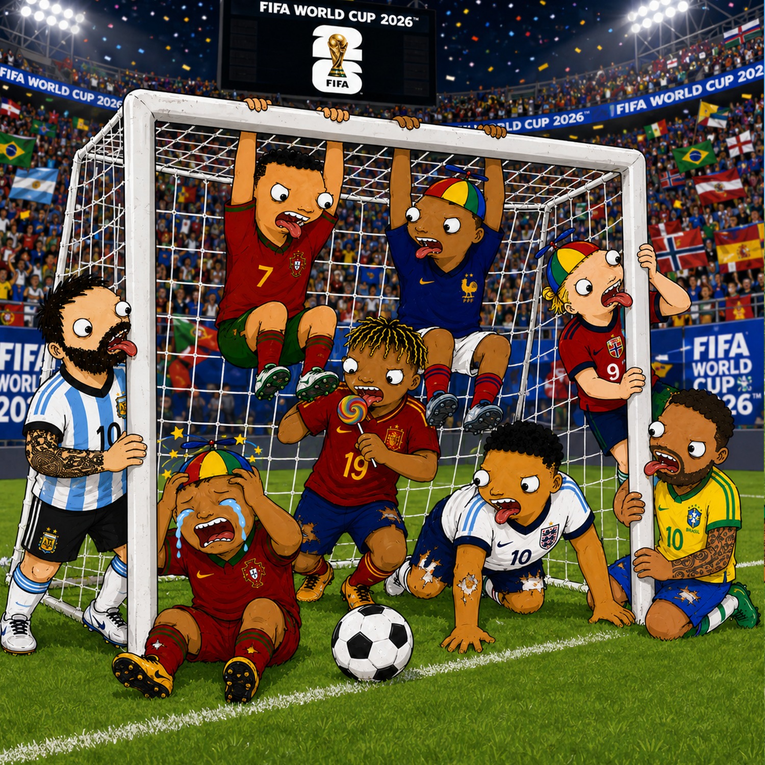World Cup Goal Chaos