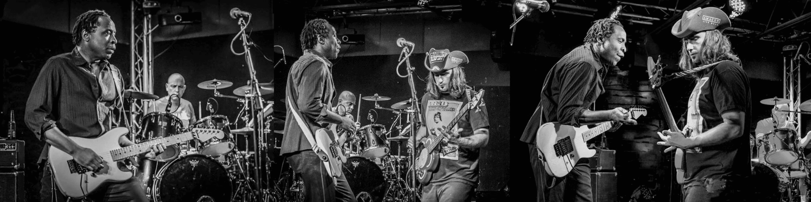 fyoosha band members performing on stage