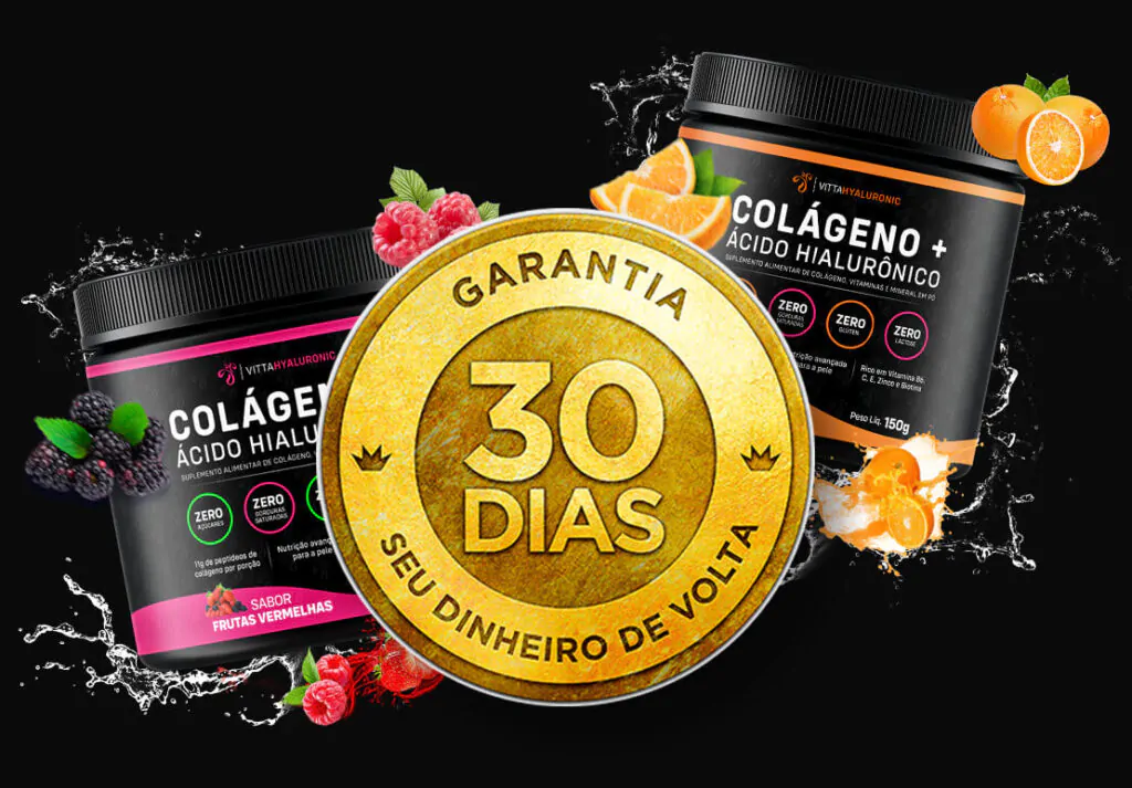 Garantia de 30 dias - Vitta Hyaluronic