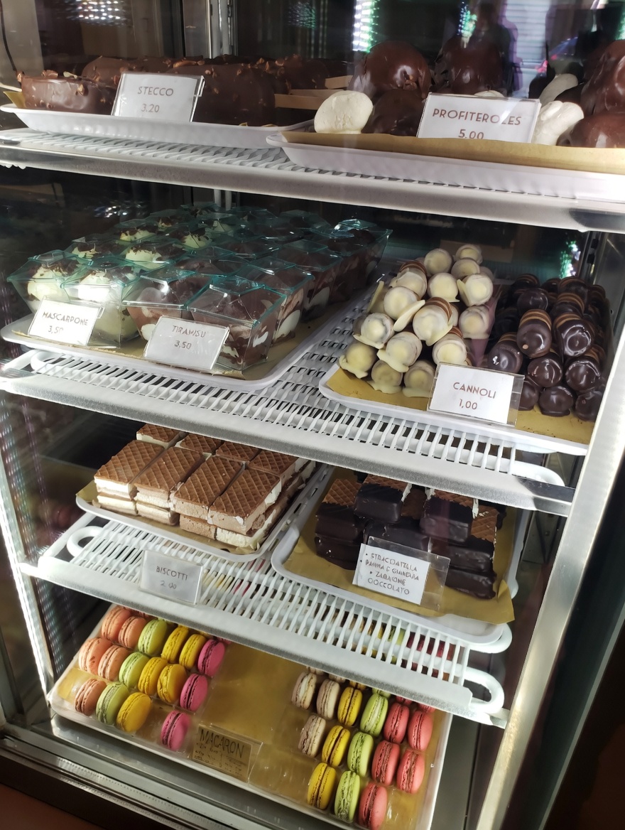Macarons and chocolate treats