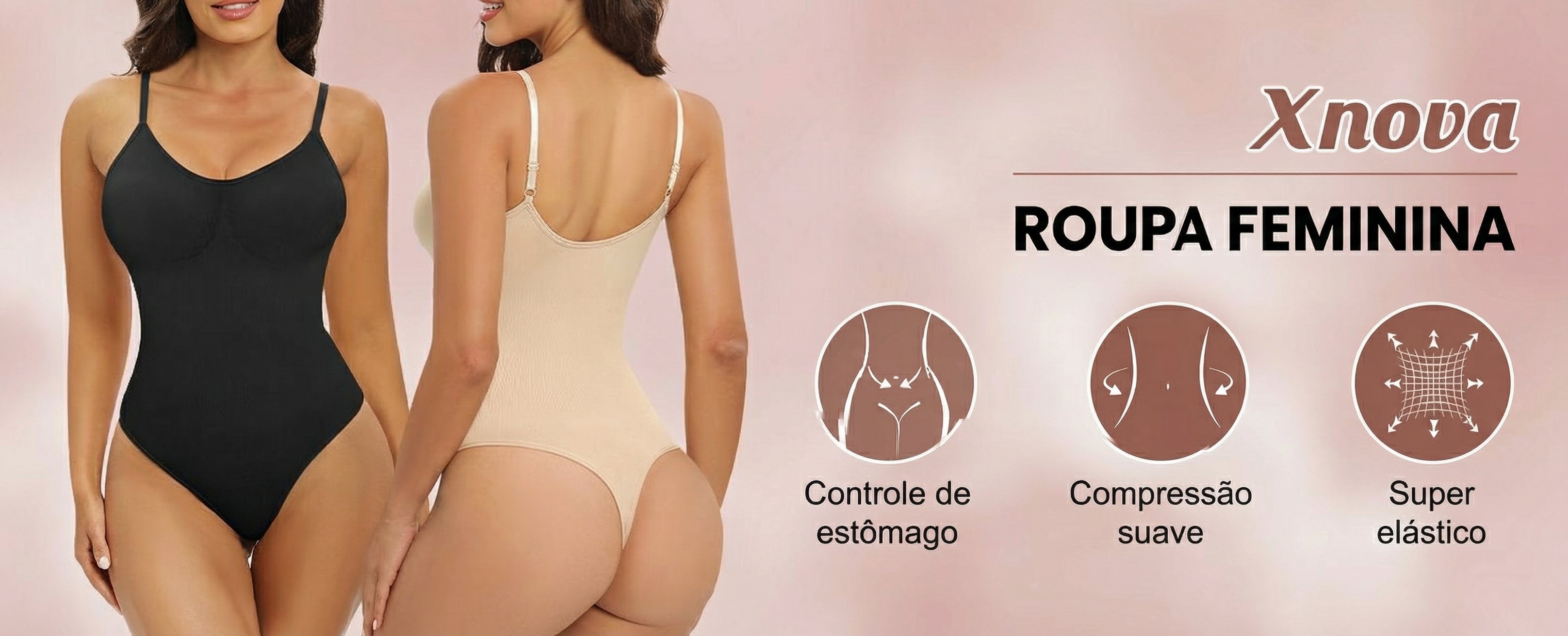 Xnova Roupa Feminina - Controle e Compressao