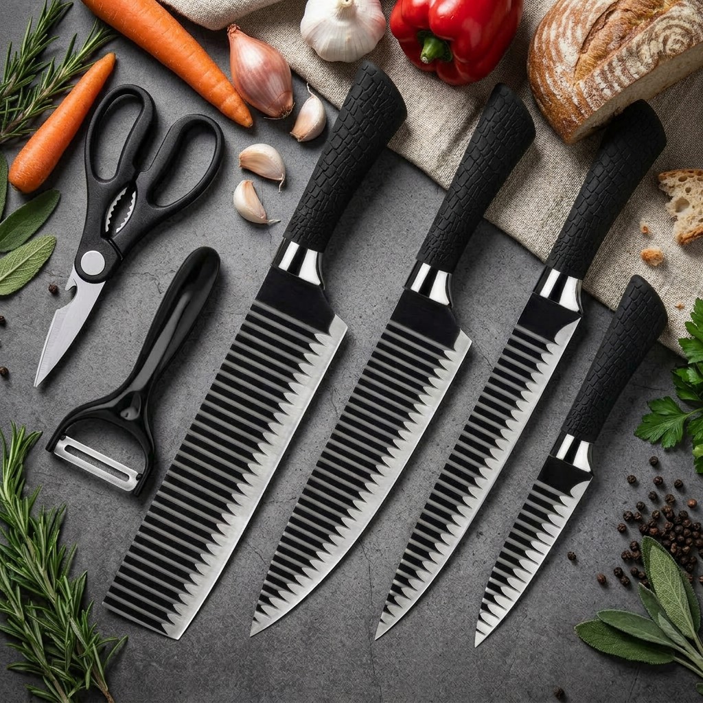 Kit completo de 6 pecas com ingredientes frescos