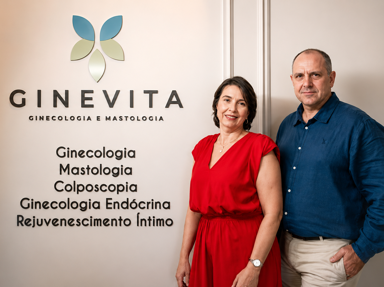 Equipe Ginevita - Dra. Elisabete Lilian Dair e Dr. Marcelo Ballaben Carloni