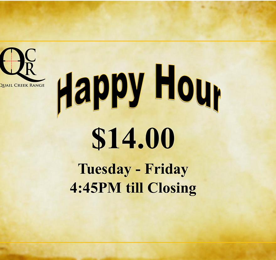 Happy Hour Special