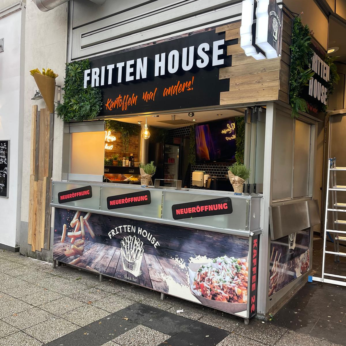 Fritten House – Digitaldruck & 3D