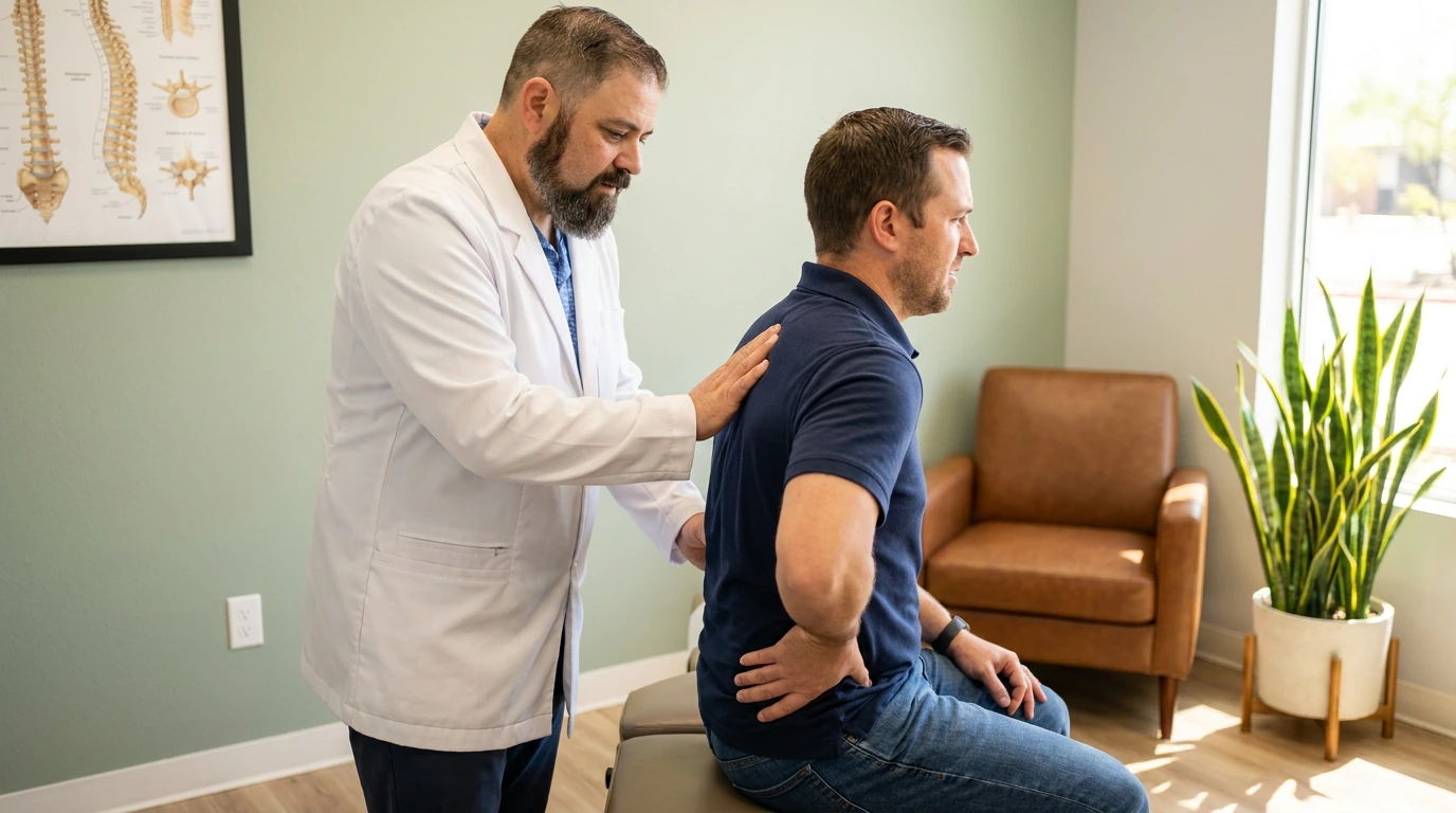 Back pain treatment and chiropractic care