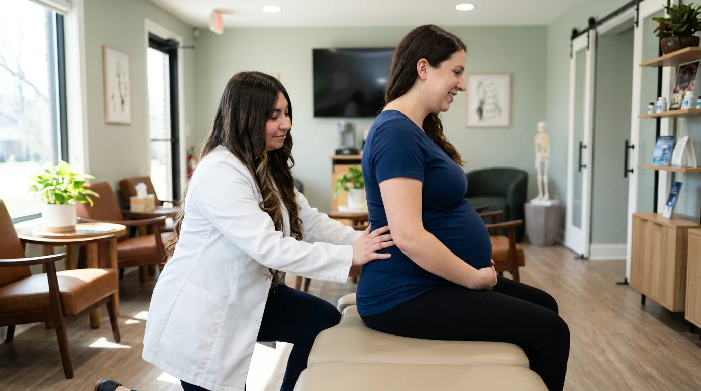 Safe prenatal chiropractic care for expectant mothers
