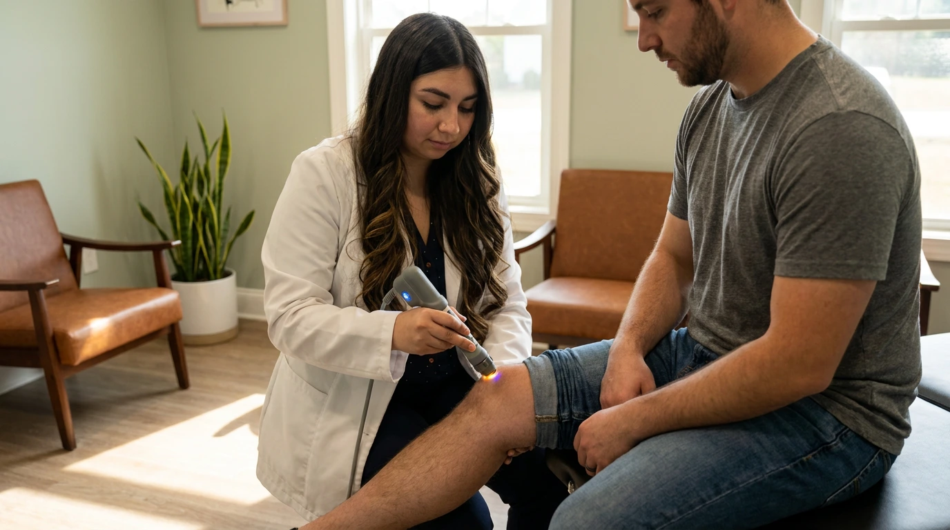 Shockwave therapy treatment