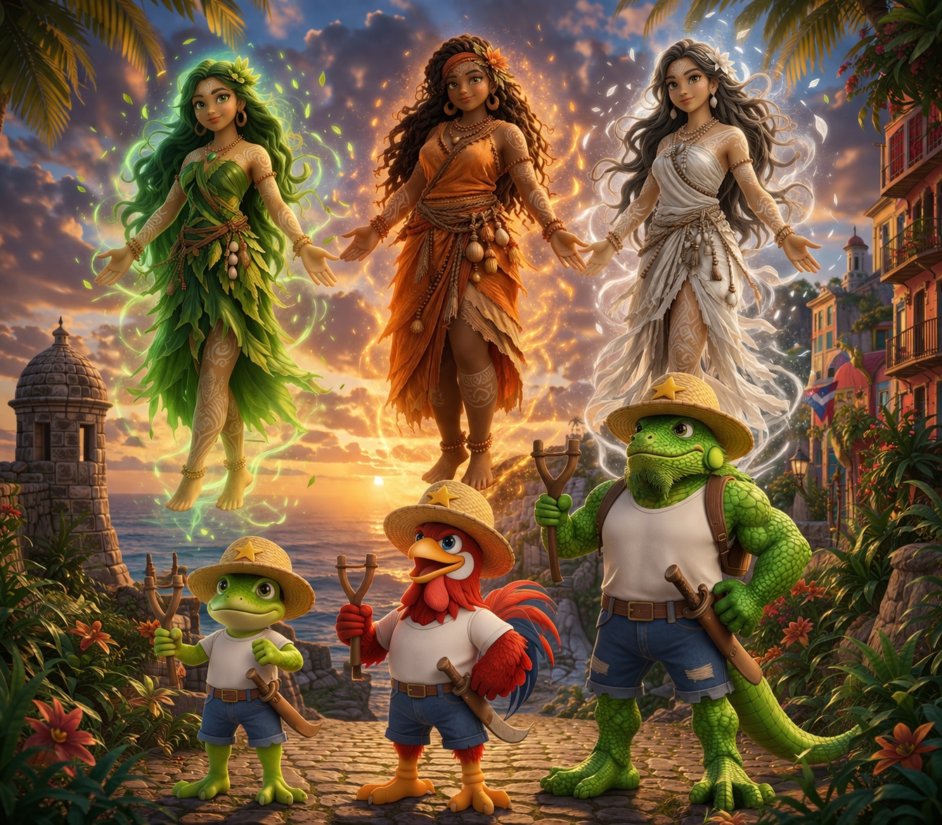 Heroes and Spirit Guides