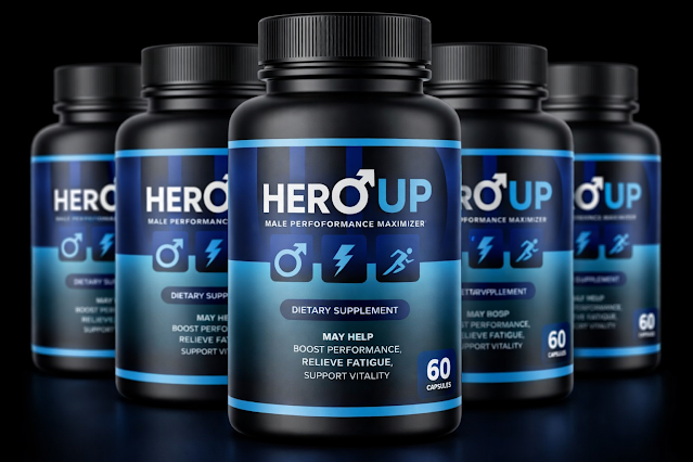 Hero Up bottles arranged together