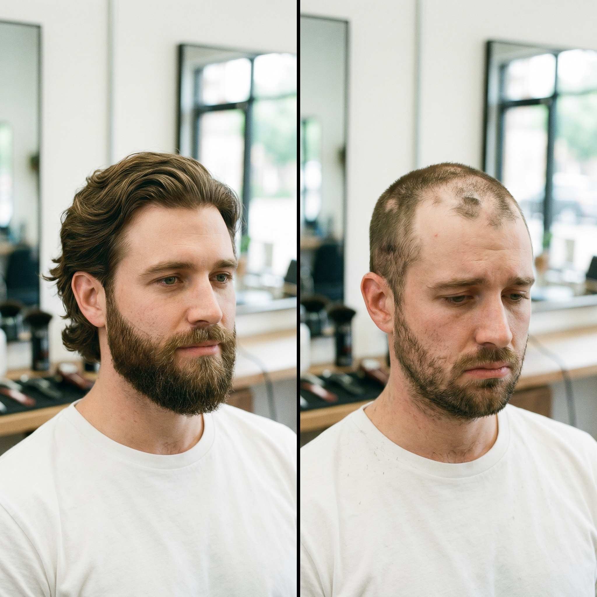 Before/After – Textured Crop