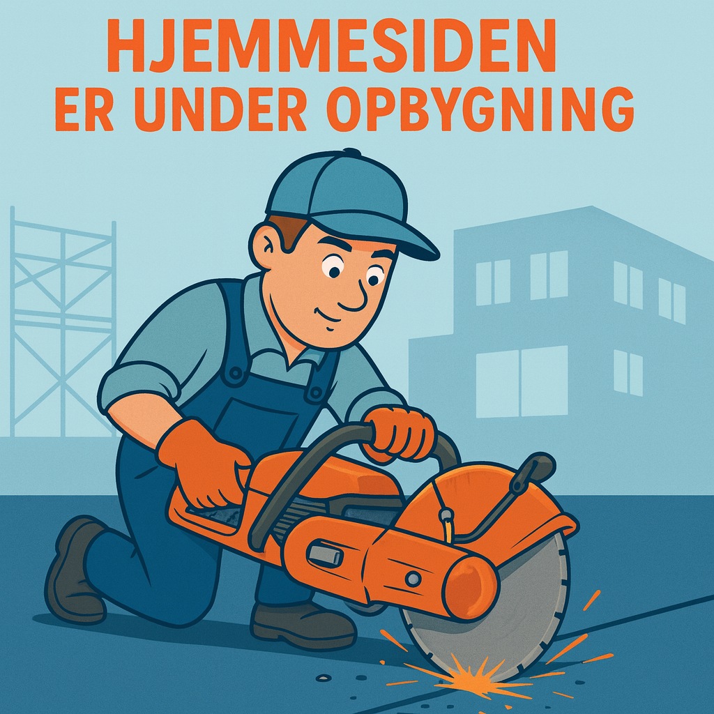 Hjemmesiden er under opbygning