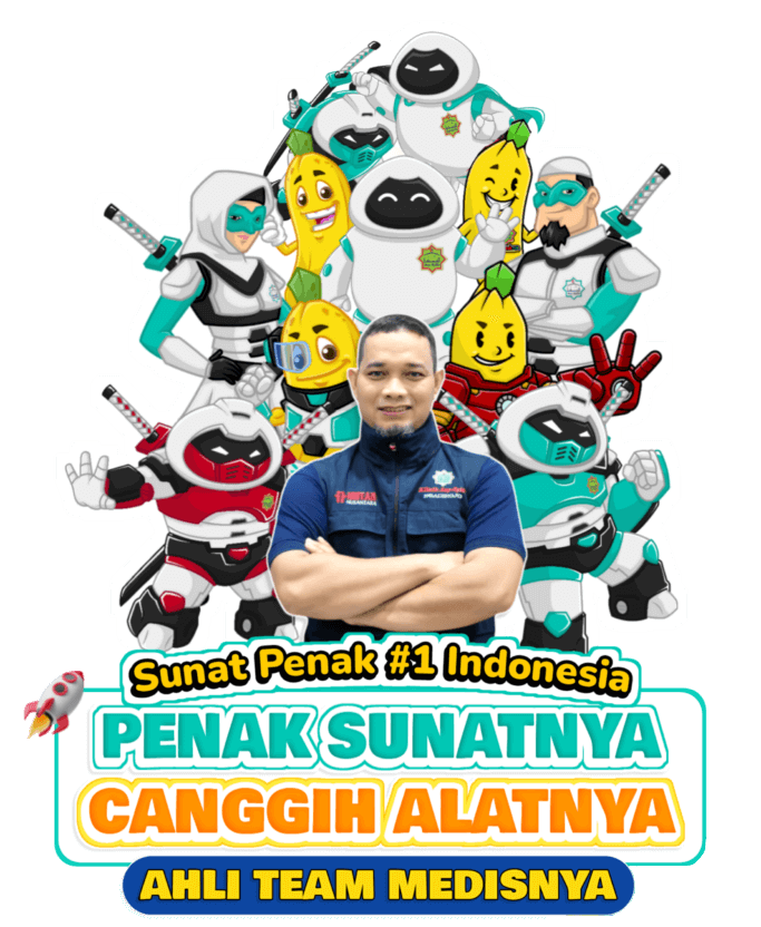 Karakter hero layanan khitan penak