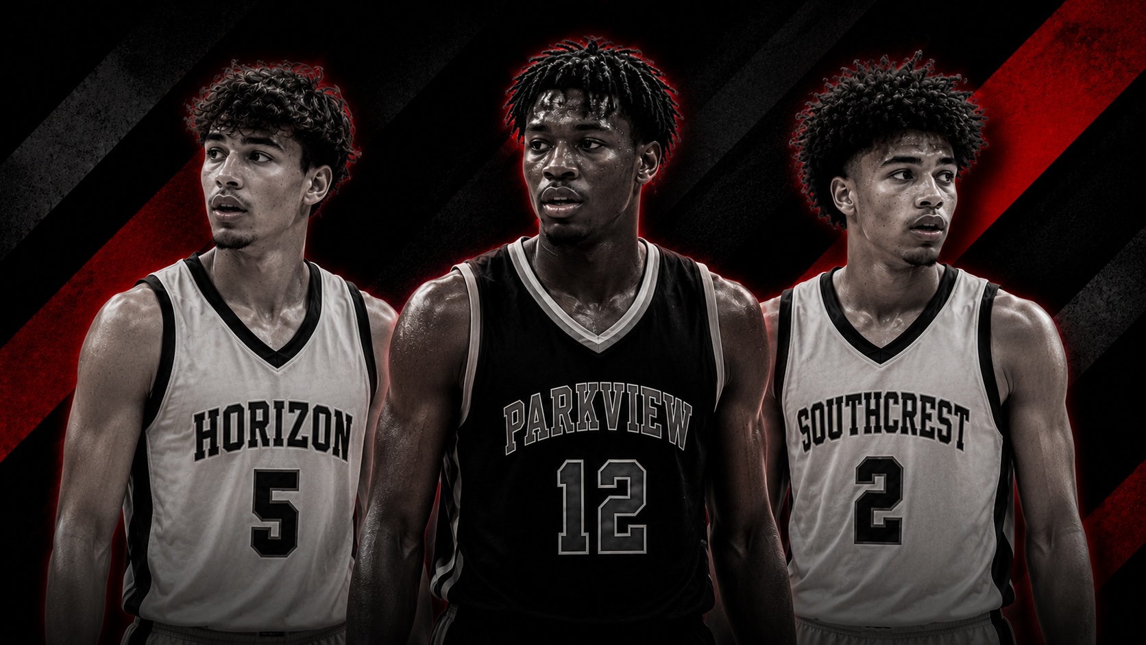 Basketball players showcase 1