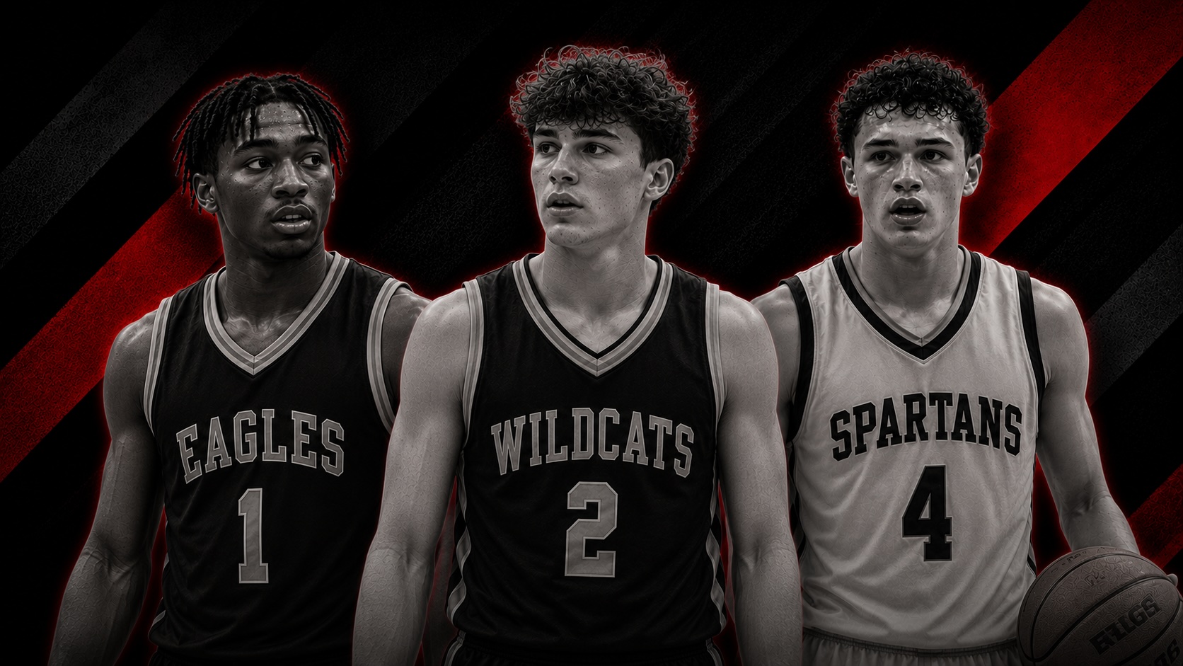 Basketball players showcase 2
