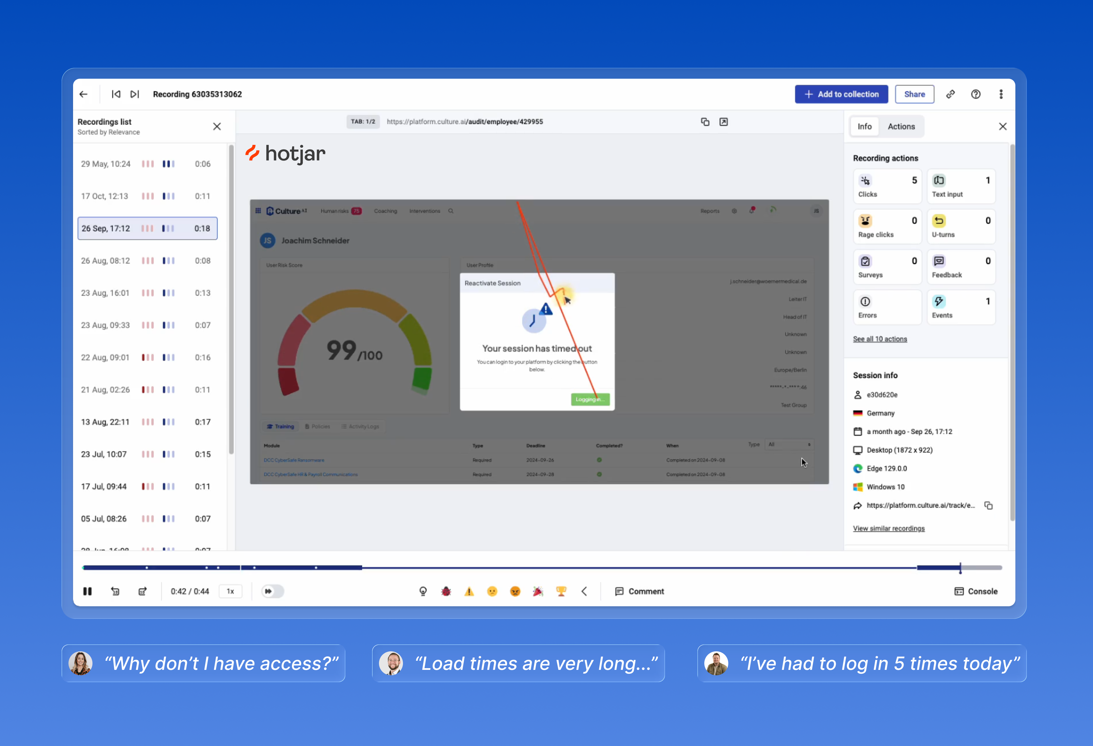 Login Experience overview image