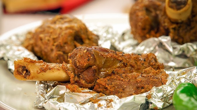 Mutton Joints Steam with aromatic spices