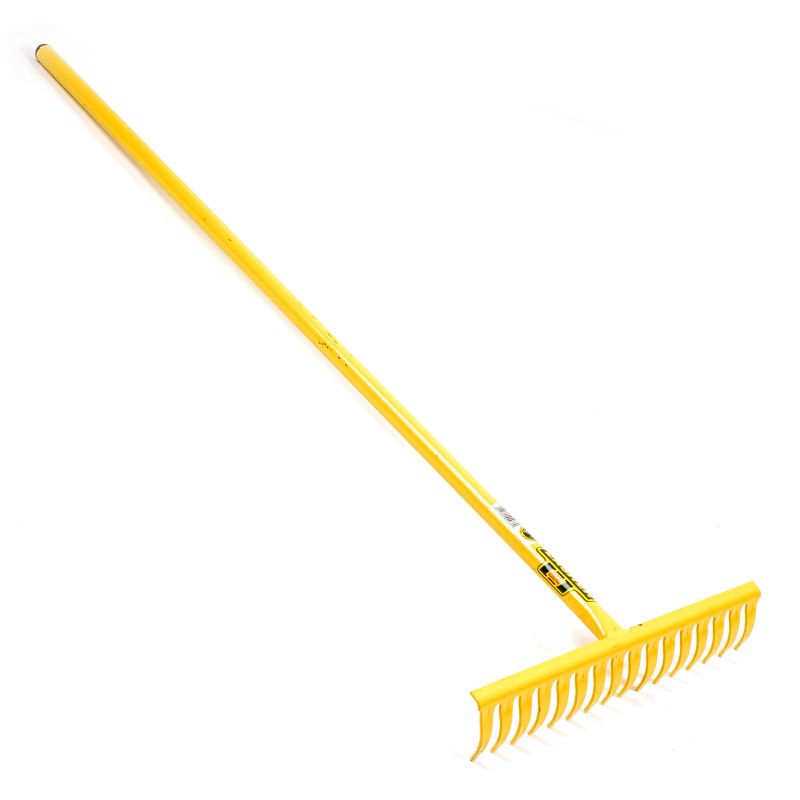 Lasher 16 Teeth Rake Steel Handle