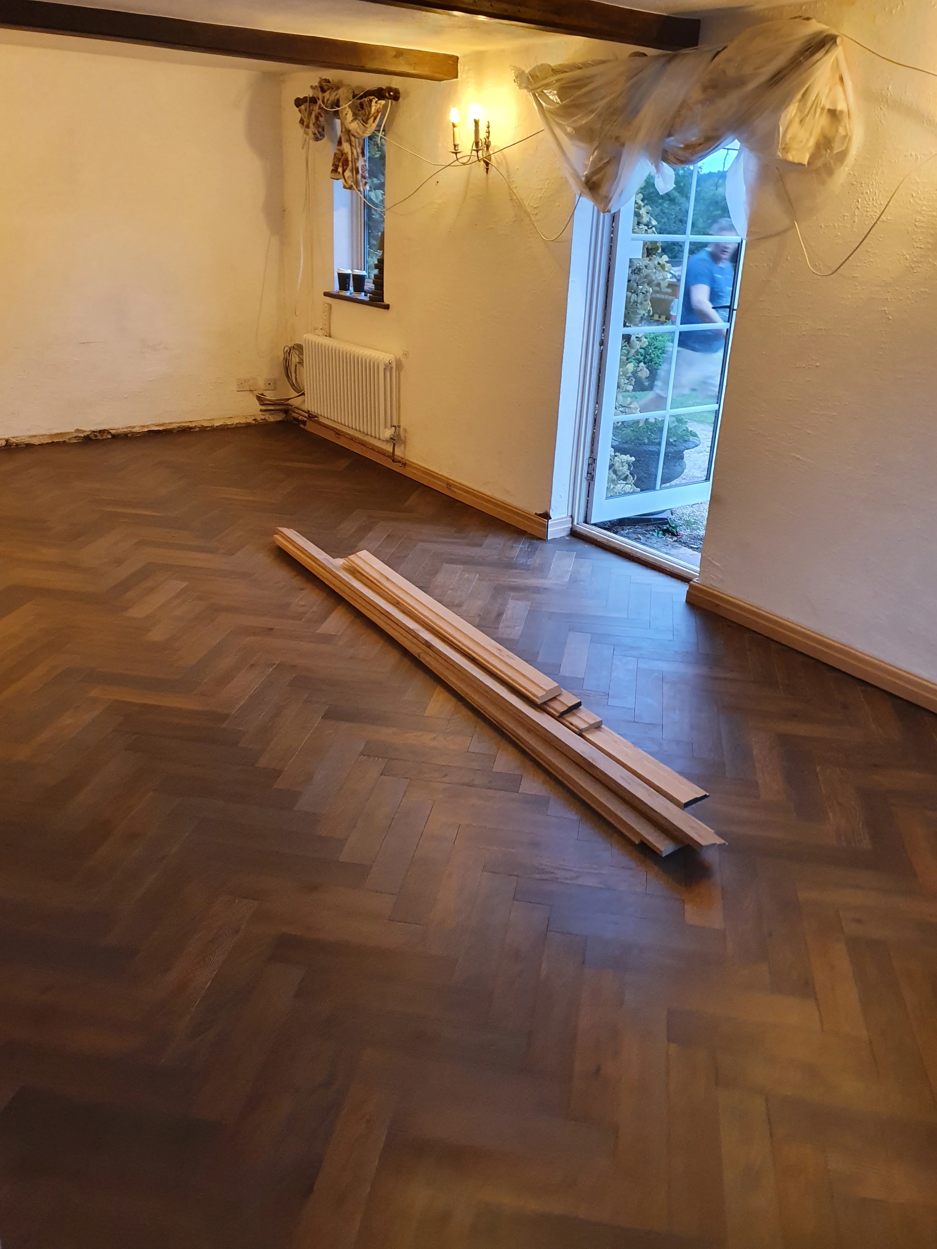 Parquet Herringbone Flooring
