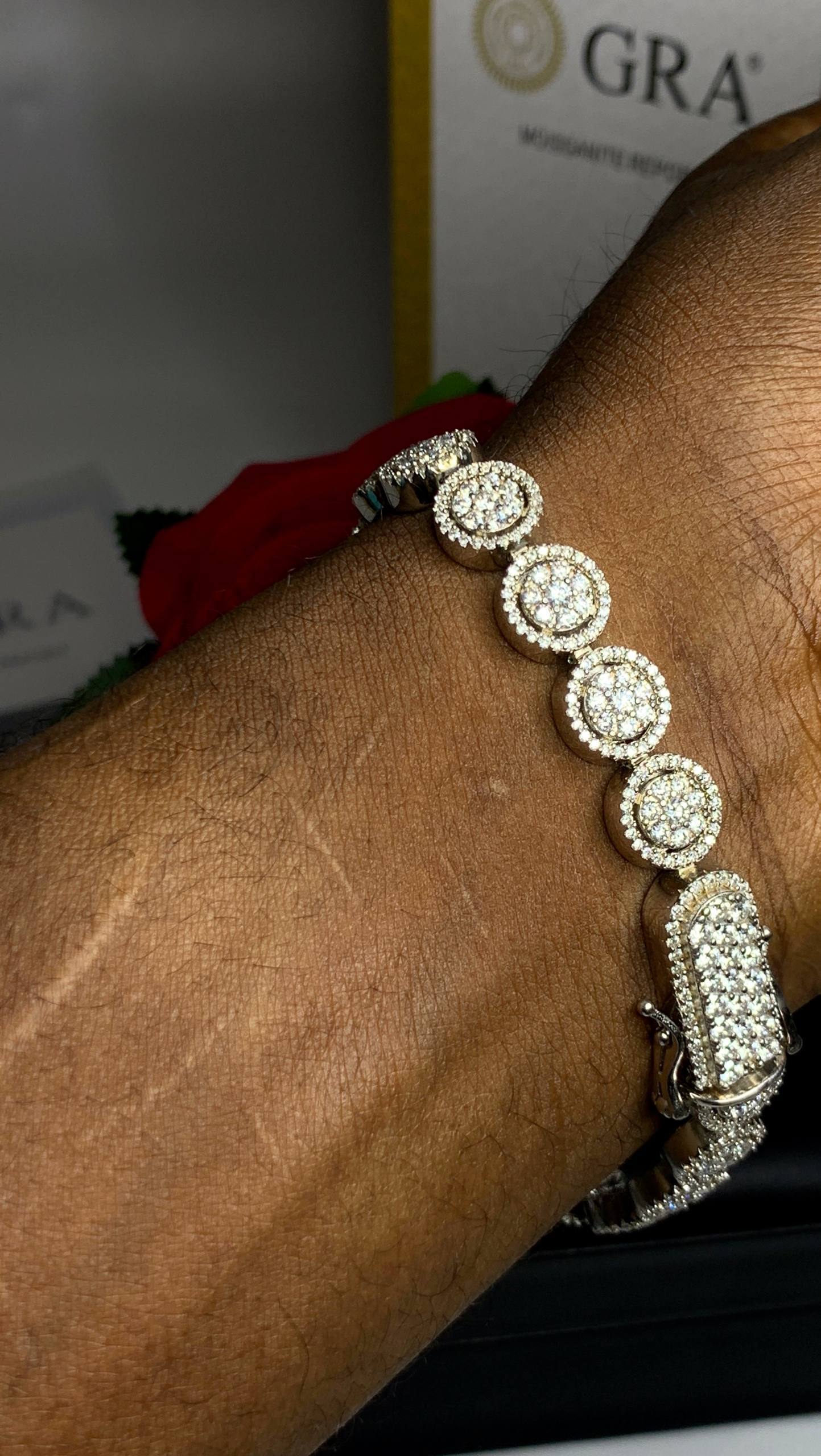 VVS Moissanite Diamond Bracelet