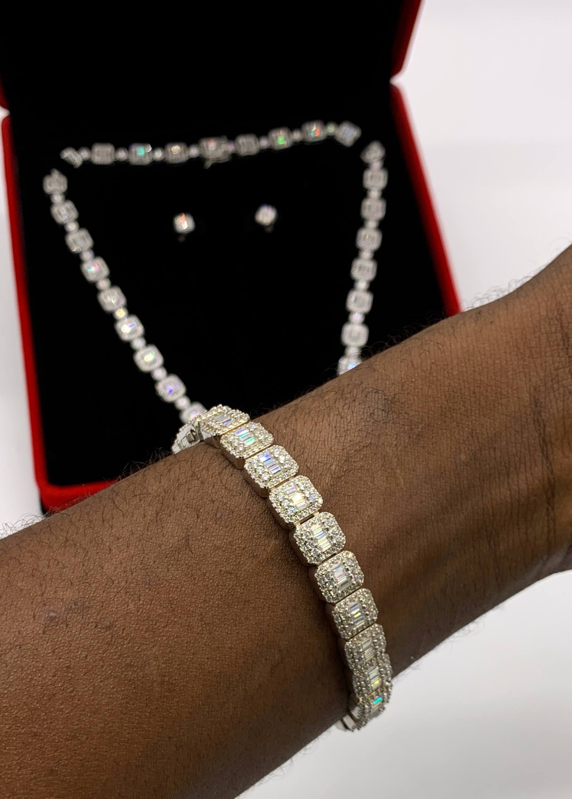 VVS Moissanite Diamond Bracelet