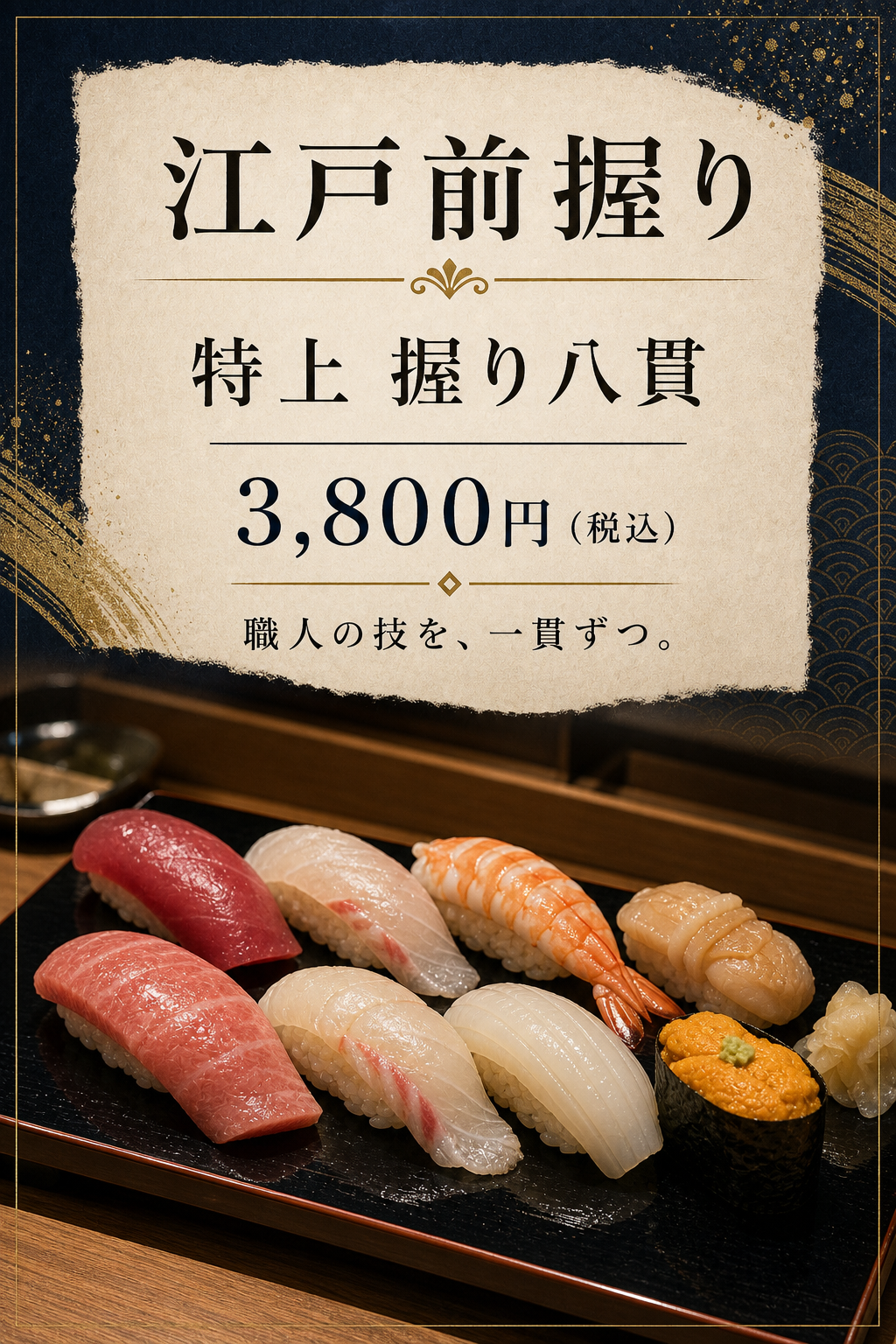 江戸前握り