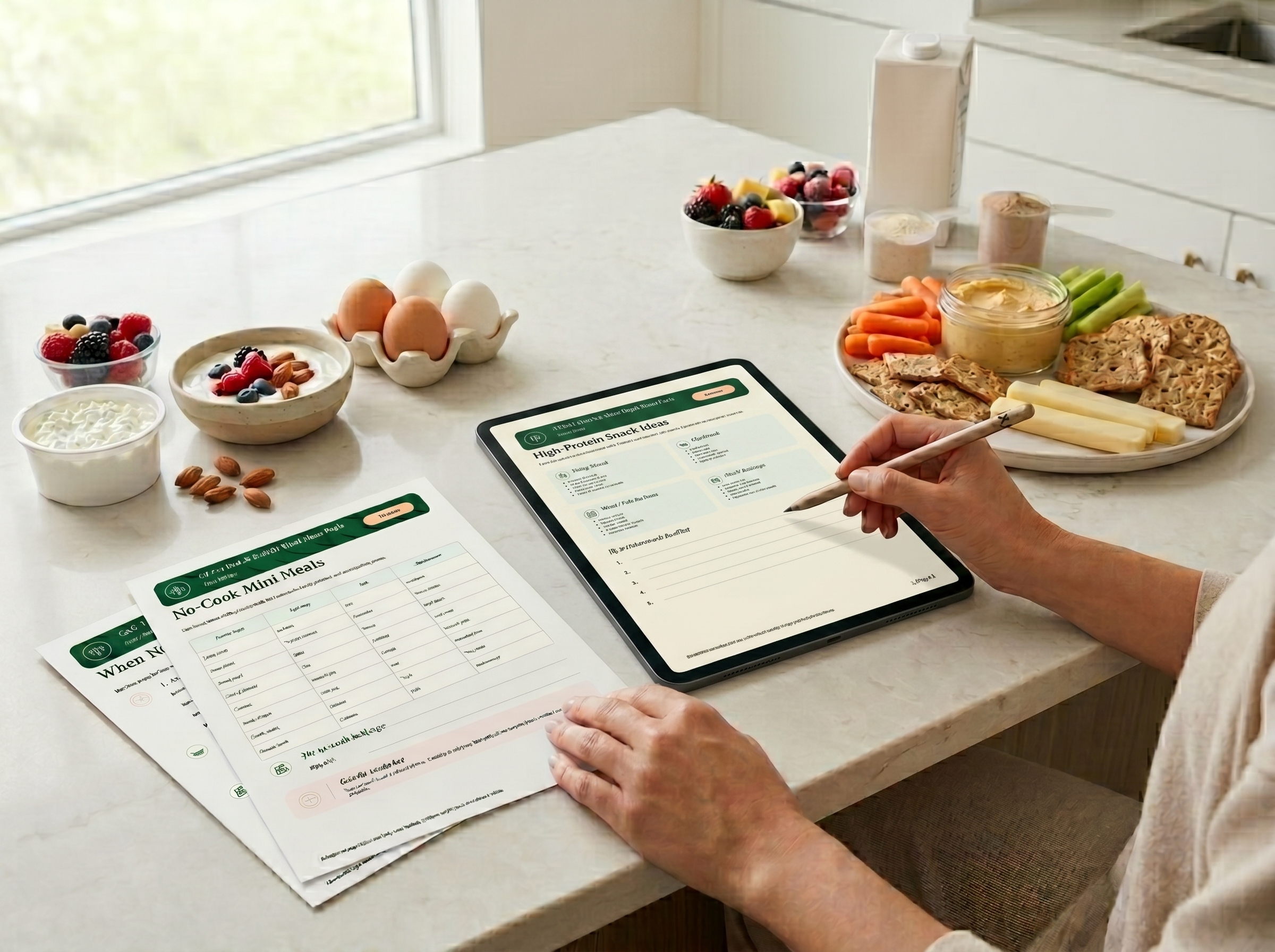 Low-Appetite Day Planner preview page