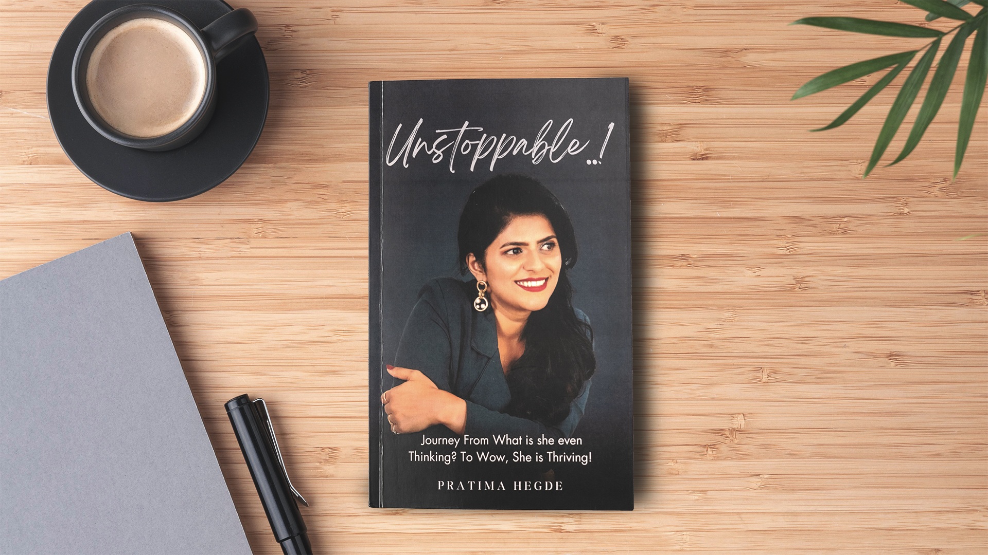 Unstoppable book on a desk
