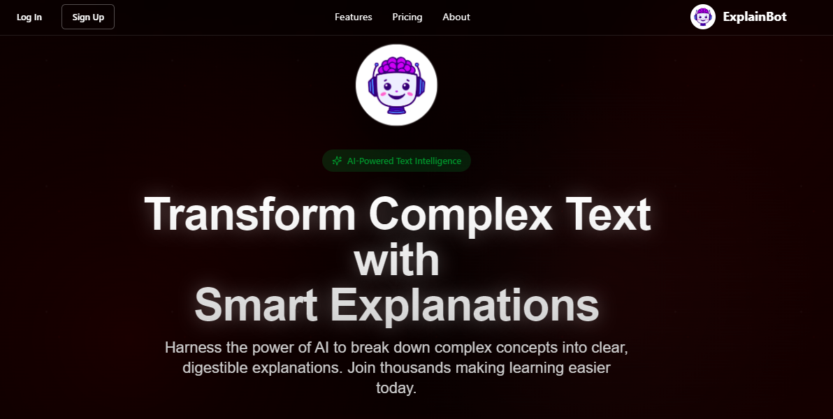 ExplainBot — AI Explanation Platform