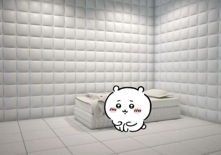 Momonga in a padded room