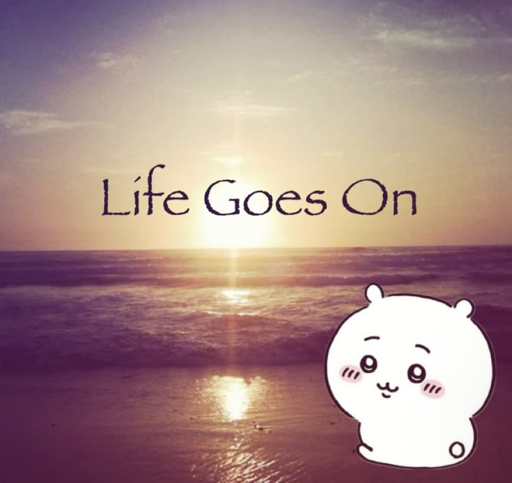 Life Goes On beach scene