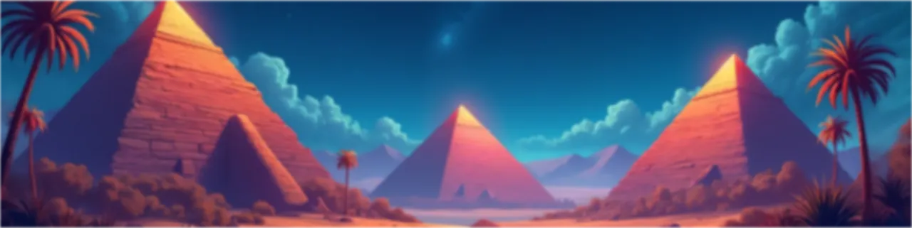 Egyptian Pyramids Background