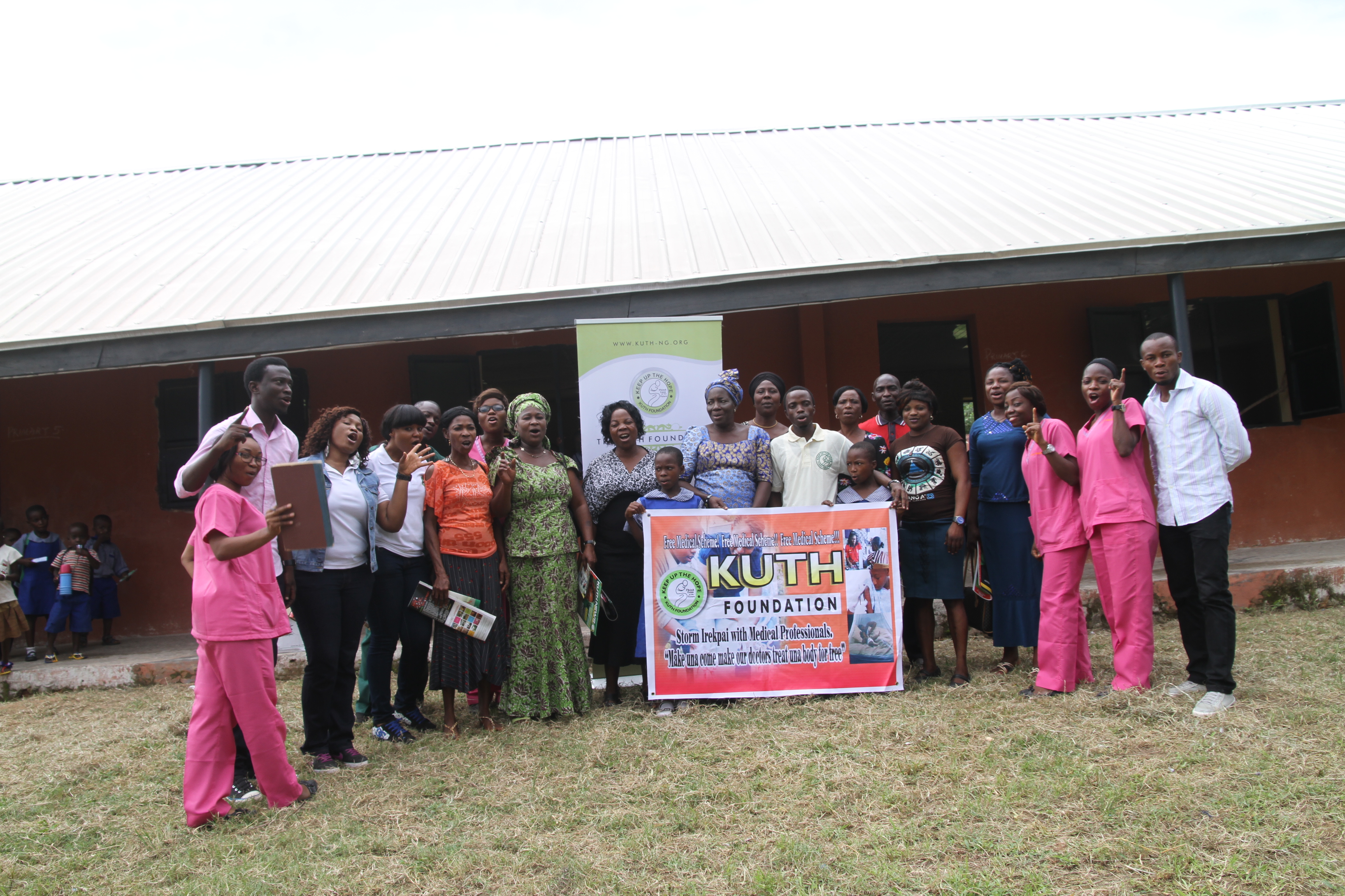 Irekpai, Edo State, comes alive with free community medicare