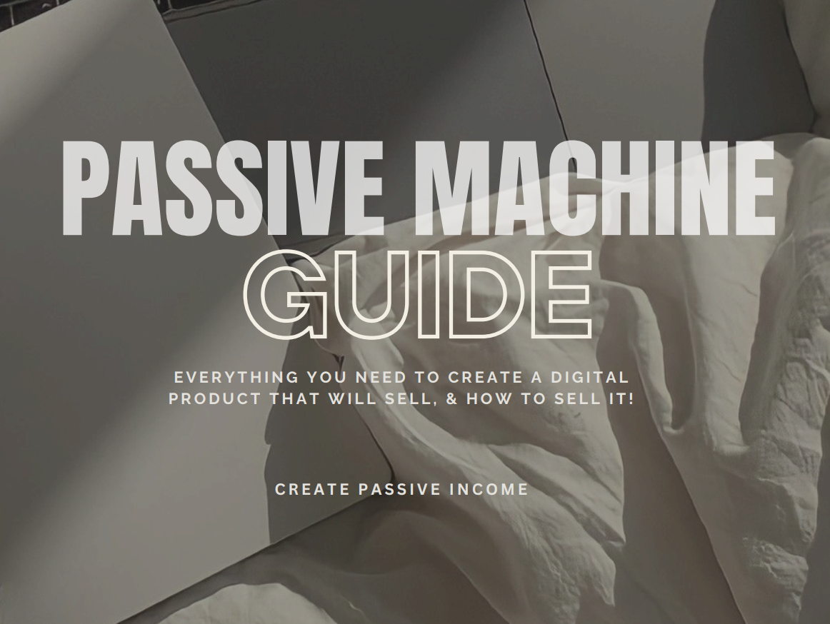 6. Passive Machine Guide