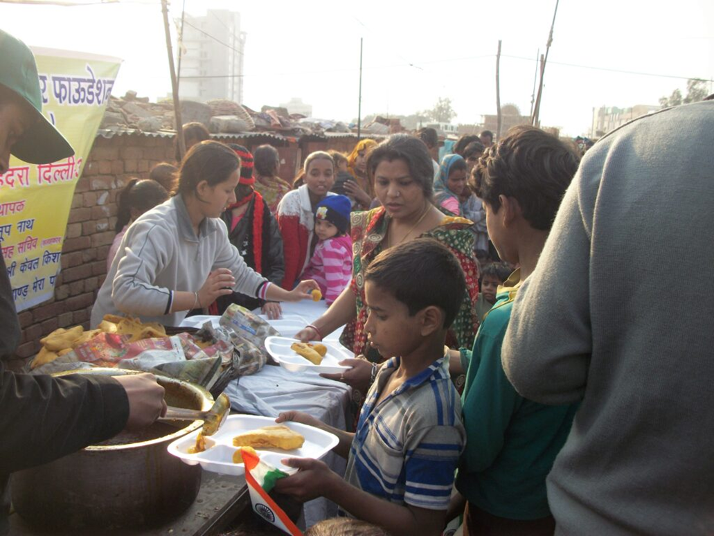 Free Health Camp - Food Distribution